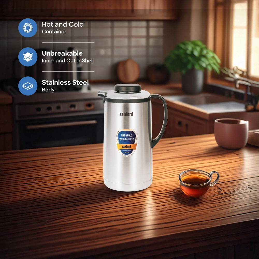 Sanford 1.3L Stainless Steel Vacuum Flask | SF162SVF - SANFORD MIDDLE EAST DWC L.L.C