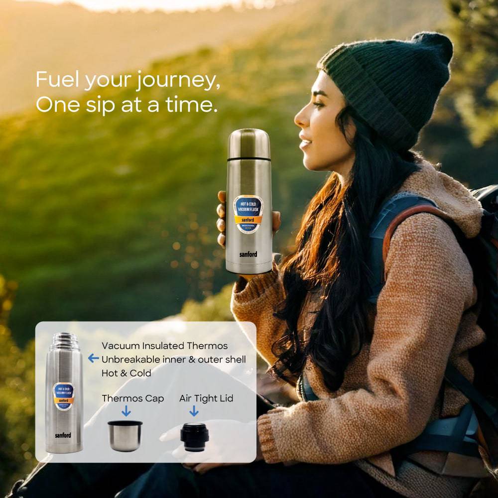 Sanford 350 ml  Stainless Steel Vacuum Flask | SF171SVF - SANFORD MIDDLE EAST DWC L.L.C