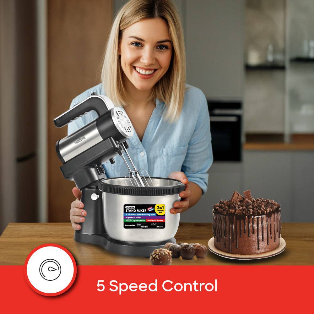 Sanford Multifunctional 4.0L Stand Mixer | SF1361SM - SANFORD MIDDLE EAST DWC L.L.C