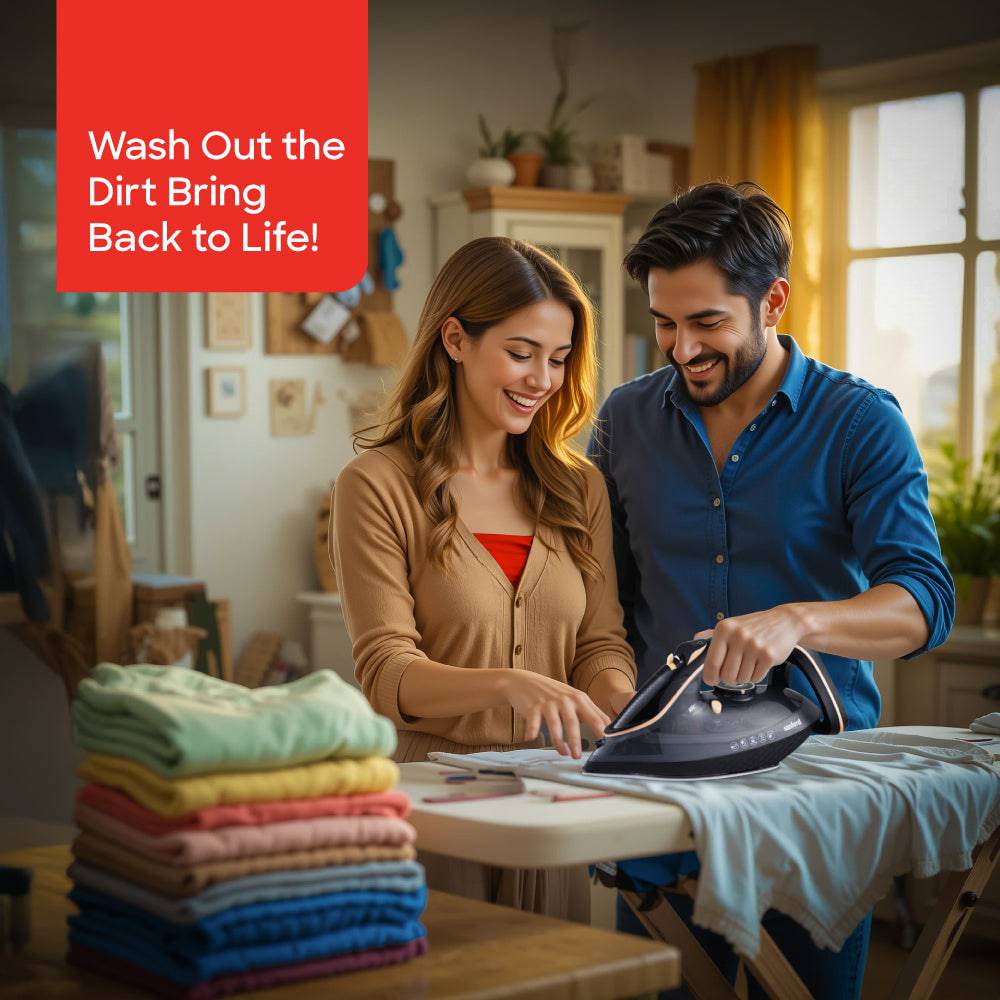 Sanford 3500 Watts Power Ceramic Coated Steam Iron with Anti-Drip and Self-Cleaning |SF64CSI - SANFORD MIDDLE EAST DWC L.L.C