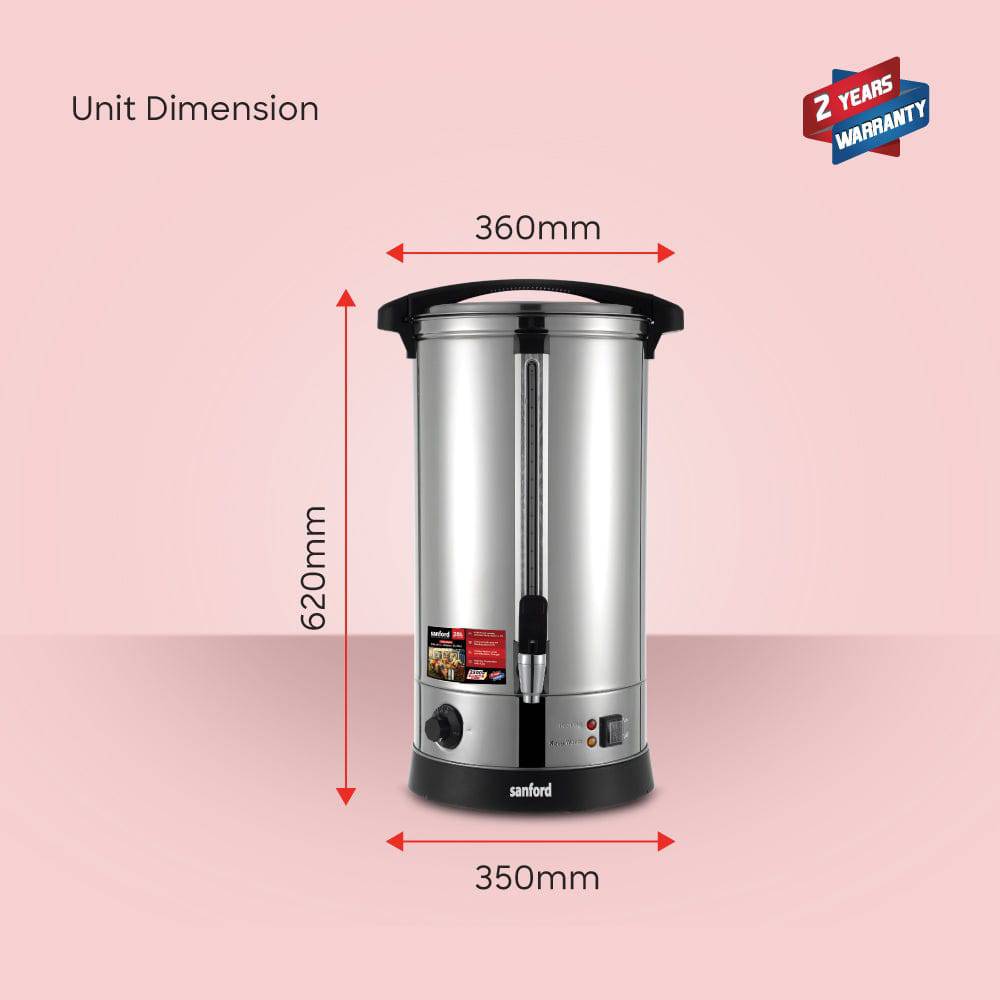 Sanford 28L Stainless Steel Electric Water Boiler | SF8200WB - SANFORD MIDDLE EAST DWC L.L.C